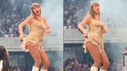 WATCH: Netizens compare Taylor Swift's awkward dance to Salman Khan's 'Baby Ko Bass Pasand Hai'