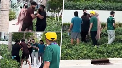 Pacer Haris Rauf caught in heated argument with Pakistani fan in US; trolled for 'Indian hoga' remark (WATCH)