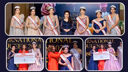 Mrs India International Queen 2024 won by Radha Rai and Shruti Dubey