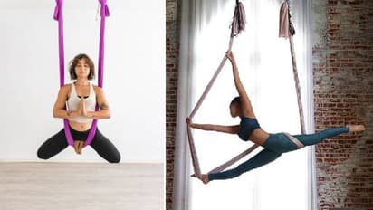 International Yoga Day 2024: कैलोरी बर्न कर कमर कर देगा आधी, वेट लॉस के लिए करें ये 3 Aerial Yoga