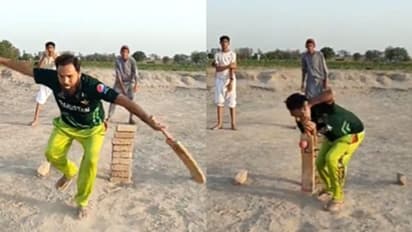 WATCH: Pakistan wicketkeeper Mohammad Rizwan mocked for slow batting in funny video