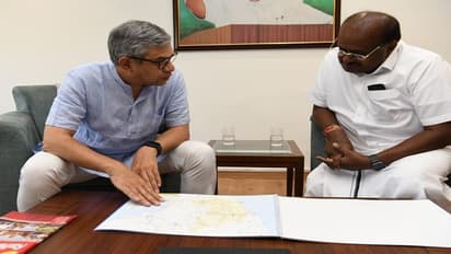 ಕರ್ನಾಟಕದ ರೈಲ್ವೆ ಯೋಜನೆಗಳ ಬಗ್ಗೆ ಅಶ್ವಿನಿ ವೈಷ್ಣವ್ ಜತೆ ಕುಮಾರಸ್ವಾಮಿ ಚರ್ಚೆ