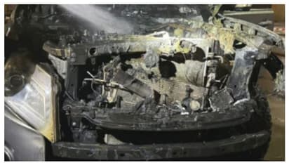 സൗദി അറേബ്യയില് ഓടിക്കൊണ്ടിരുന്ന കാറിന് തീപിടിച്ചു