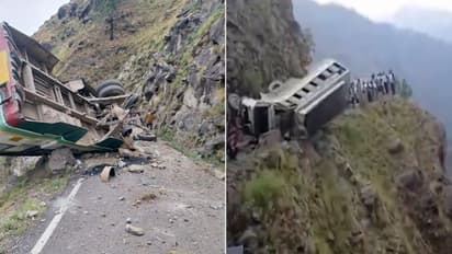 Himachal Pradesh accident: Four dead after bus falls into gorge in Shimla's Jubbal (WATCH)