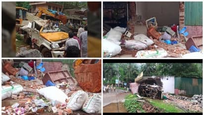 കടവരാന്തയിലിരുന്നവരുടെ ഇടയിലേക്ക് പാഞ്ഞുകയറി പിക്കപ്പ് ലോറി; 2 മരണം, 3 പേർക്ക് പരിക്ക്; ഒഴിവായത് വൻദുരന്തം