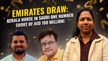 എമിറേറ്റ്സ് ഡ്രോ: മലയാളി നഴ്സിന് 100 മില്യൺ ദിർഹം നഷ്ടമായത് ഒറ്റ അക്കത്തിന്!