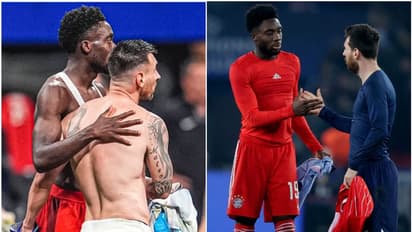 മെസിയുടെ ജേഴ്സിക്കായി അല്ഫോണ്സോ ഡേവിസ് ഓടിയെത്തി! തന്റെ ആരാധകനെ നിരാശനാക്കാതെ ഇതിഹാസം