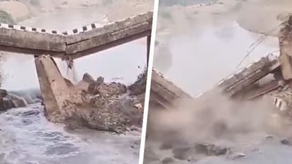 Safety concerns grow after Siwan bridge collapse, second incident in Bihar (WATCH)