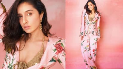 ഫ്ളോറല് പാന്റ് സ്യൂട്ടില് തിളങ്ങി ശ്രദ്ധ കപൂർ; ചിത്രങ്ങള് വൈറല്