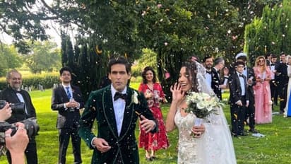 மல்லையா மகனுக்கு லண்டனில் டும் டும் டும்... காதலியை கரம்பிடித்தார் சித்தார்த் - வைரலாகும் வெட்டிங் கிளிக்ஸ்