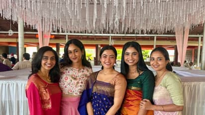 'നാട്ടിലെത്തിയാല്‍ നാട്ടിലെ വേഷത്തില്‍': രശ്മികയുടെ പുതിയ വേഷം