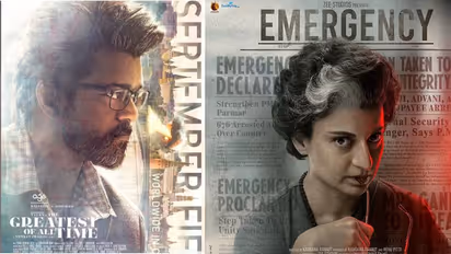 Emergency : விஜய்யின் கோட் படத்தை பதம் பார்க்க வருகிறது கங்கனா ரனாவத்தின் எமர்ஜென்சி - ரிலீஸ் தேதி அறிவிப்பு
