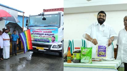 'കേരളം ടു അമേരിക്ക', കടൽ കടക്കാൻ കപ്പയും ചക്കയും ചായപ്പൊടിയും അടക്കം 12 ടൺ, ആദ്യത്തെ കണ്ടെയ്നര്‍ പുറപ്പെട്ടു