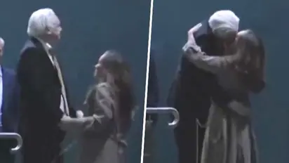 WikiLeaks founder Julian Assange lands in Canberra after US deal, reunites with family amid cheers (WATCH)