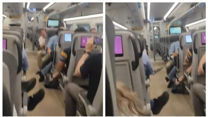 ആകെയുലഞ്ഞ്, ഇളകിമറിഞ്ഞ്; 35,000 കോടിക്ക് നവീകരിച്ച സ്പെയിനിലെ അതിവേഗ ട്രെയിന് യാത്രാ വീഡിയോ വൈറല്