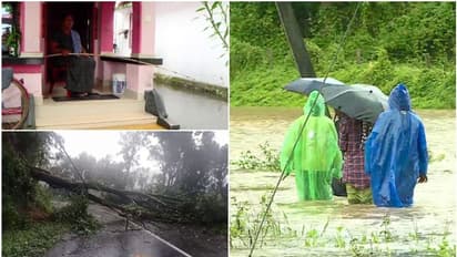 സംസ്ഥാനത്ത് മഴക്കെടുതി തുടരുന്നു; വടക്കൻ ജില്ലകളിലും മധ്യ കേരളത്തിലും വ്യാപകനാശം, പലയിടങ്ങളിലും വെള്ളക്കെട്ട്