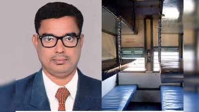 ಚಲಿಸುತ್ತಿರುವ ರೈಲಿನಲ್ಲಿ ಕುಸಿದು ಬಿದ್ದ ಮಿಡಲ್‌ ಬರ್ತ್‌, ಪ್ರಯಾಣಿಕನ ದಾರುಣ ಸಾವು!