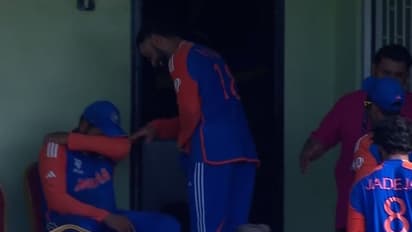 വിജയ നിമിഷത്തില് വികാരഭരിതനായി കണ്ണീരടക്കാനാവാതെ രോഹിത്, ആശ്വസിപ്പിച്ച് വിരാട് കോലി