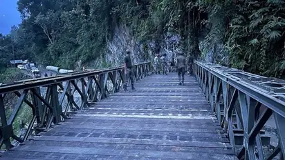 Indian Army Constructs 70-Feet Bailey Bridge in Sikkim in 72 Hours to Restore Connectivity