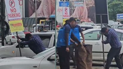 'അത് ഗണേഷ് കുമാറിന്റെ നിർദേശപ്രകാരം വച്ച നോ പാർക്കിംഗ് ബോർഡല്ല, മാറ്റാൻ പറഞ്ഞിരുന്നു'; വിശദീകരിച്ച് ഡിവൈഎസ്പി