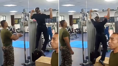 Viral video: Major General, 56, performs 25 pull-ups without break, netizens impressed (WATCH)