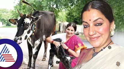 ಐಷಾರಾಮಿ ಮನೆಯ ಪಾರ್ಕಿಂಗ್‌ನ ಹಸು ಕೊಟ್ಟಿಗೆ ಮಾಡಿದ ನಟಿ ಭಾವನಾ ರಾಮಣ್ಣ; ಹುಲ್ಲು ಹೋಮ್‌ ಡೆಲಿವರಿ ಅಗುತ್ತಾ?