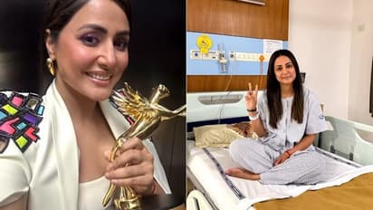 'I refuse to bow down...', Hina Khan shares first video from hospital receiving chemotherapy [WATCH]