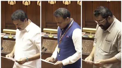 കേരളത്തിൽ നിന്നും തെരഞ്ഞെടുക്കപ്പെട്ട 3 രാജ്യസഭ എംപിമാർ സത്യപ്രതിജ്ഞ ചെയ്തു