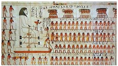 ഒടുവിൽ ആ രഹസ്യവും കണ്ടെത്തി; പുരാതന ഈജിപ്ഷ്യൻ ചുമർചിത്രത്തിന്‍റെ സഹായത്തോടെ പിരമിഡ് നിർമ്മാണം വിവരിച്ച് ഗവേഷകർ