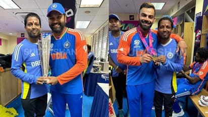 ಟೀಂ ಇಂಡಿಯಾ ಆಟಗಾರರ ಜತೆ ಕುಮಟಾ ಯುವಕನ ಫೋಟೋ ವೈರಲ್..! ಕನ್ನಡಿಗ ಭಾರತ ತಂಡ ಸೇರಿದ್ದು ಹೇಗೆ?