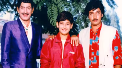 హీరోగా మహేష్‌ బాబు అన్నకొడుకు.. గౌతమ్‌ కంటే ముందే ఎంట్రీ.. భారీగా ఏర్పాట్లు.. కన్ఫమ్‌ చేసిన తాత