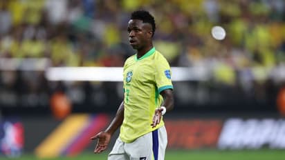 കോപ അമേരിക്ക: ക്വാര്‍ട്ടറിന് മുമ്പെ ബ്രസീലിന് തിരിച്ചടി, വിനീഷ്യസ് കളിക്കില്ല; മെസിയുടെ കാര്യവും സംശയത്തില്‍