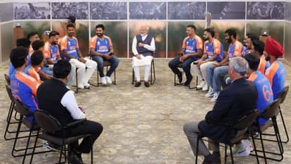 'Excellent meeting with our champions': PM Modi after interaction with T20 WC-winning Indian team; read post