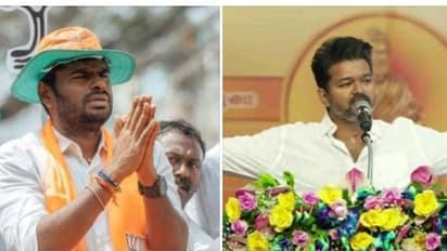 Annamalai : திமுக சார்ந்த அரசியல்... விஜய் பேசியது பாஜகவின் வளர்ச்சிக்கு உதவும்- போட்டுத்தாக்கும் அண்ணாமலை