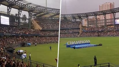 'Chak de India': Mumbai's Wankhede Stadium erupts as fans sing iconic song to honour T20 WC champions (WATCH)