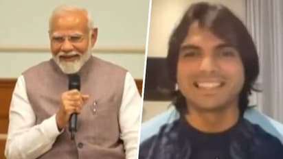 'Tera churma abhi tak aaya nahi': PM Modi to javelin star Neeraj Chopra in light-hearted interaction (WATCH)