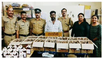 മാഹിയിൽ നിന്ന് വരികയായിരുന്ന യുവാവ് പിടിയിലായത് തിരുവങ്ങാട് ടോൾ പ്ലാസയ്ക്ക് സമീപം; 234 കുപ്പി മദ്യം പിടിച്ചു