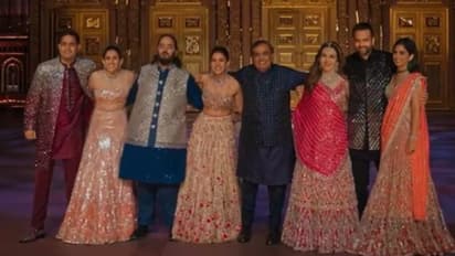 Anant Ambani, Radhika Merchant sangeet: Ambani family dances to 'Deewangi Deewangi', watch video