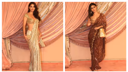 Anant Ambani, Radhika Merchant Sangeet: Disha Patani, Mouni Roy hold hands as they pose together [WATCH]