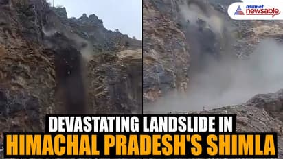 Caught on camera: Video shows devastating landslide in Himachal Pradesh's Shimla (WATCH)