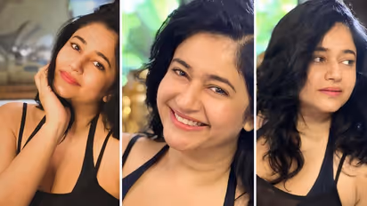 Poonam Bajwa Sexy : கருப்பு கலர் எப்புடி இருக்கு? ஏடாகூடமாக போஸ் கொடுக்கும் கொழுக் மொழுக் நடிகை பூனம் பாஜ்வா!