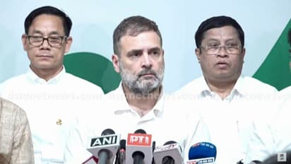 "ಮೊದಲು ನಾನು ಏನು ಹೇಳುತ್ತಿದ್ದೇನೆ ಅನ್ನೋದು ಕೇಳಿಸಿಕೊಳ್ಳಿ" ಸುದ್ದಿಗೋಷ್ಠಿಯಿಂದ ಹೊರ ನಡೆದ ರಾಹುಲ್ ಗಾಂಧಿ