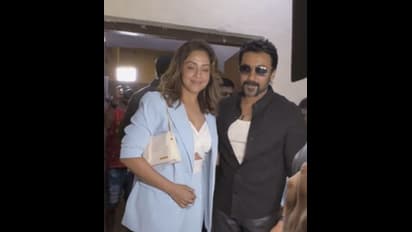 அக்ஷய் குமாரின் Sarfira.. இன்று ஒளிபரப்பான ஸ்பெஷல் ஷோ - ஆசை கணவருடன் மாடர்ன் உடையில் வந்த ஜோ - Cool Pics!