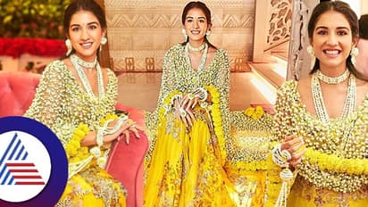 ತಾಜಾ ತಾಜಾ ಮಲ್ಲಿಗೆ, ಚೆಂಡು ಹೂವುಗಳಿಂದ ರಾಧಿಕಾ ದುಪ್ಪಟ್ಟಾ, ಆಭರಣ! ಘಮಘಮಿಸಿದ ಮದುಮಗಳ ಝಲಕ್...