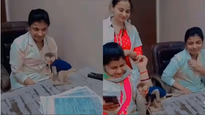  ಕೆಲಸ ಬಿಟ್ಟು ಮಂಗನ ಜೊತೆ ಆಟ: ಹೆರಿಗೆ ವಿಭಾಗದಲ್ಲಿ ಕೆಲಸ ಮಾಡುತ್ತಿದ್ದ ಆರು ನರ್ಸ್‌ಗಳ ಅಮಾನತು