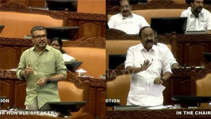 പ്രതിപക്ഷ നേതാവിന്റെ പ്രസംഗത്തില് പുച്ഛമെന്ന് മന്ത്രി രാജേഷ്, ആ ചാപ്പ എന്റെ മേല് കുത്തേണ്ടെന്ന് മറുപടി