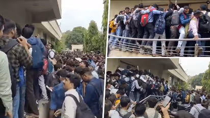 Gujarat: Stampede-like situation during walk-in-interview at Ankleshwar hotel, video goes viral (WATCH)
