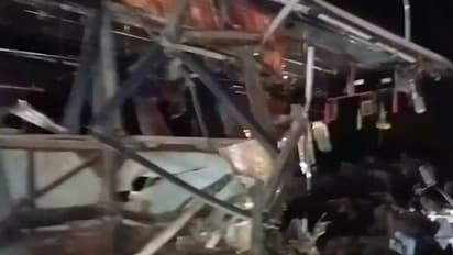 Karnataka: 9 passengers killed, 15 injured as Bengaluru-Tirupati bus collides with lorry near Kolar