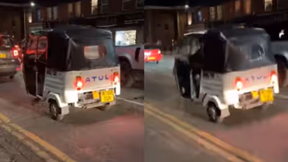 Autorickshaw Spotted in Manchester: A Viral Video taken social media by storm [WATCH]