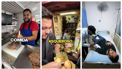 കാറിന് വേണ്ടി ബെറ്റ് വച്ചു, ലാലാജി കി കച്ചോരിയിൽ നിന്ന് ഭക്ഷണം കഴിച്ച മെക്സിക്കക്കാരൻ ആശുപത്രിയിൽ, വീഡിയോ വൈറൽ